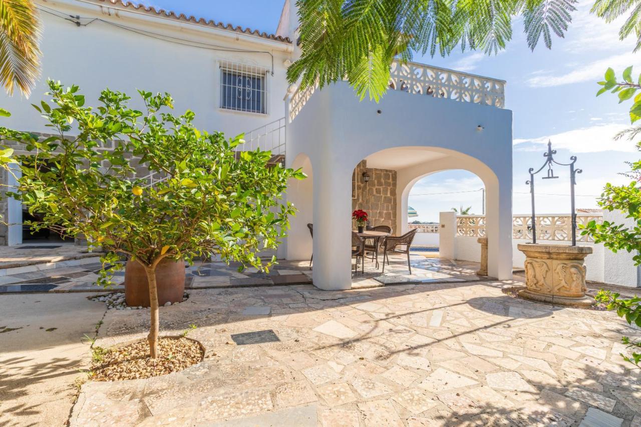 Villa W Pool Seaview In Cometa Calp Dış mekan fotoğraf